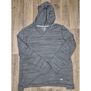 Reel Legends Freeline XL Gray Performance Hoodie Lightweight  Long Sleeve 120‎